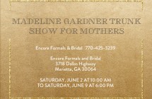 Madeline Gardner for Mori Lee Trunk Show  June 2-9